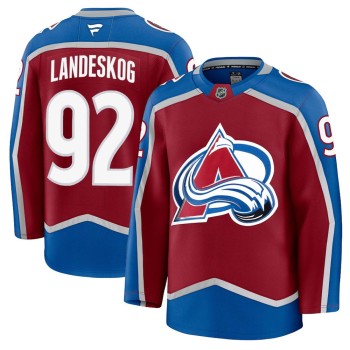 Youth Colorado Avalanche #92 Gabriel Landeskog Burgundy Home Jersey