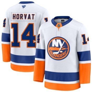 Youth New York Islanders #14 Bo Horvat White Away Jersey Youth New York Islanders #14 Bo Horvat White Away Jersey