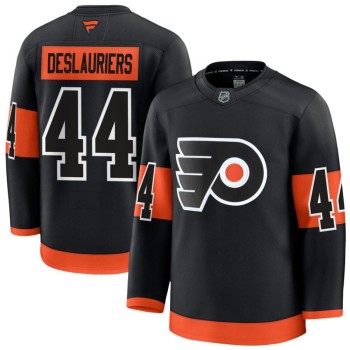 Youth Philadelphia Flyers #44 Nicolas Deslauriers Black Alternate Jersey