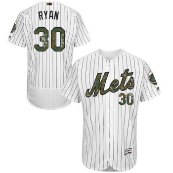 Mets #30 Nolan Ryan White(Blue Strip) Flexbase Authentic Collection 2016 Memorial Day Stitched MLB Jersey Mets #30 Nolan Ryan White(Blue Strip) Flexbase Authentic Collection 2016 Memorial Day Stitched MLB Jersey