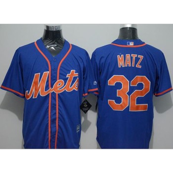 Mets #32 Steven Matz Blue New Cool Base Alternate Home Stitched MLB Jersey Mets #32 Steven Matz Blue New Cool Base Alternate Home Stitched MLB Jersey