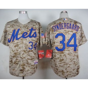 Mets #34 Noah Syndergaard Camo Alternate Cool Base Stitched MLB Jersey Mets #34 Noah Syndergaard Camo Alternate Cool Base Stitched MLB Jersey