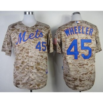 Mets #45 Zack Wheeler Alternate Camo Cool Base Stitched MLB Jersey Mets #45 Zack Wheeler Alternate Camo Cool Base Stitched MLB Jersey