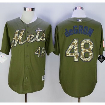 Mets #48 Jacob DeGrom Green Camo New Cool Base Stitched MLB Jersey Mets #48 Jacob DeGrom Green Camo New Cool Base Stitched MLB Jersey
