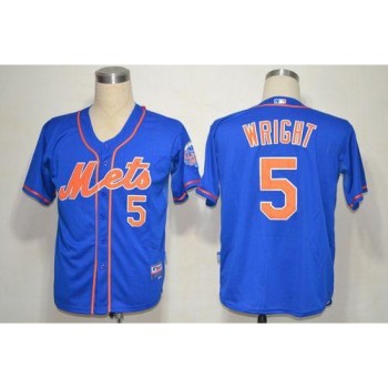 Mets #5 David Wright Blue Alternate Home Cool Base Stitched MLB Jersey Mets #5 David Wright Blue Alternate Home Cool Base Stitched MLB Jersey