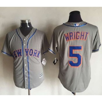 Mets #5 David Wright New Grey Cool Base Stitched MLB Jersey Mets #5 David Wright New Grey Cool Base Stitched MLB Jersey