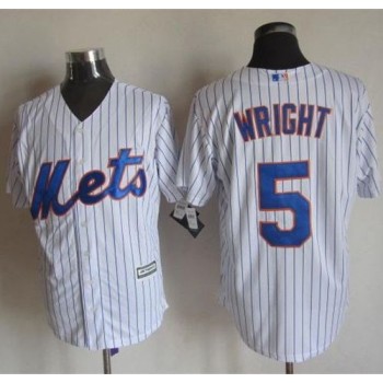 Mets #5 David Wright White(Blue Strip) New Cool Base Stitched MLB Jersey Mets #5 David Wright White(Blue Strip) New Cool Base Stitched MLB Jersey