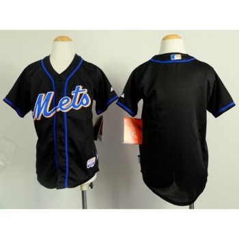 Mets Blank Black Cool Base Stitched Youth MLB Jersey Mets Blank Black Cool Base Stitched Youth MLB Jersey