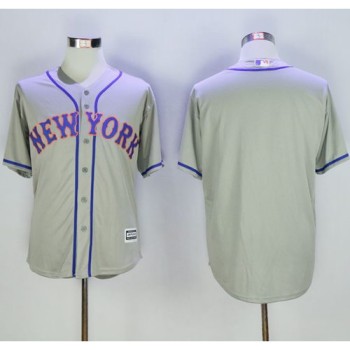 Mets Blank Grey New Cool Base Stitched MLB Jersey Mets Blank Grey New Cool Base Stitched MLB Jersey