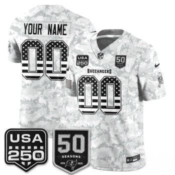 Men's Tampa Bay Buccaneers Camo 2026 Salute to Service Edition Vapor F.U.S.E. Limited Custom Jersey Men's Tampa Bay Buccaneers Camo 2026 Salute to Service Edition Vapor F.U.S.E. Limited Custom Jersey