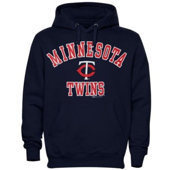 Minnesota Twins Fastball Fleece Pullover Navy Blue MLB Hoodie Minnesota Twins Fastball Fleece Pullover Navy Blue MLB Hoodie