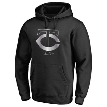 Minnesota Twins Platinum Collection Pullover Hoodie Black Minnesota Twins Platinum Collection Pullover Hoodie Black