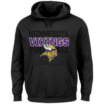 Minnesota Vikings 1st and Goal VI Hoodie Charcoal Minnesota Vikings 1st and Goal VI Hoodie Charcoal