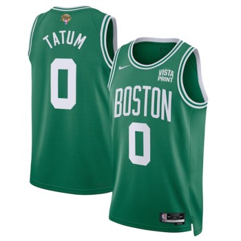 Men's Boston Celtics #0 Jayson Tatum Kelly Green 2024 Finals Icon Edition Stitched Basketball Jersey Men's Boston Celtics #0 Jayson Tatum Kelly Green 2024 Finals Icon Edition Stitched Basketball Jersey
