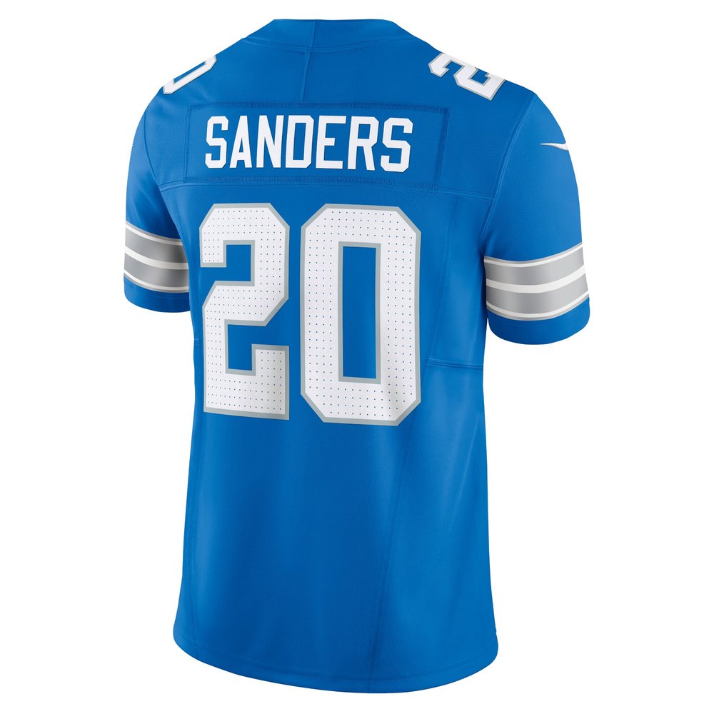 Men's Detroit Lions #20 Barry Sanders Blue Vapor F.U.S.E. Limited Jersey