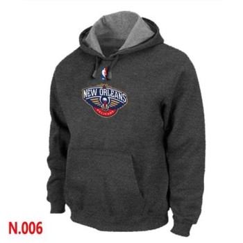NBA New Orleans Pelican Pullover Hoodie Dark Grey NBA New Orleans Pelican Pullover Hoodie Dark Grey