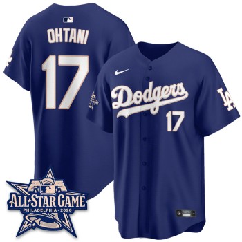 Men's Los Angeles Dodgers #17 Shohei Ohtani Royal 2026 MLB All-Star Jersey Men's Los Angeles Dodgers #17 Shohei Ohtani Royal 2026 MLB All-Star Jersey