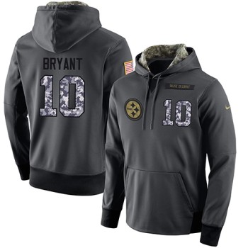 NFL Men's Pittsburgh Steelers #10 Martavis Bryant Stitched Black Anthracite Salute to Service Player Performance Hoodie NFL Men's Pittsburgh Steelers #10 Martavis Bryant Stitched Black Anthracite Salute to Service Player Performance Hoodie