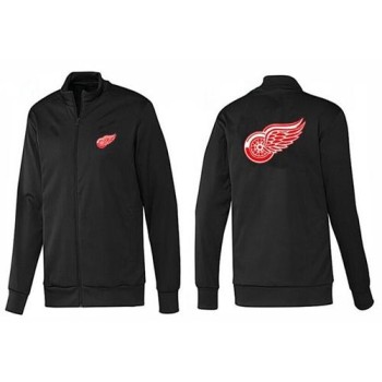 NHL Detroit Red Wings Zip Jackets Black-1