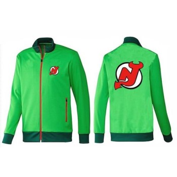 NHL New Jersey Devils Zip Jackets Green