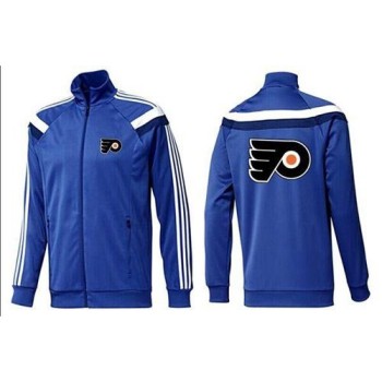 NHL Philadelphia Flyers Zip Jackets Blue-3 NHL Philadelphia Flyers Zip Jackets Blue-3