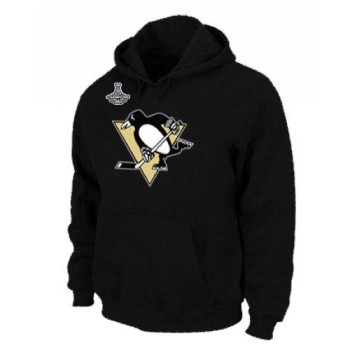 NHL Pittsburgh Penguins Big & Tall Logo Pullover 2016 Stanley Cup Champions Hoodie Black NHL Pittsburgh Penguins Big & Tall Logo Pullover 2016 Stanley Cup Champions Hoodie Black