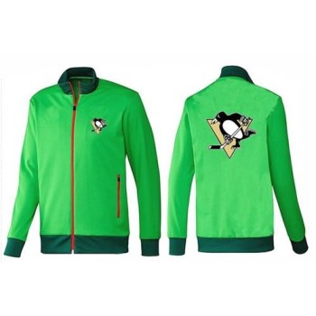 NHL Pittsburgh Penguins Zip Jackets Green-1
