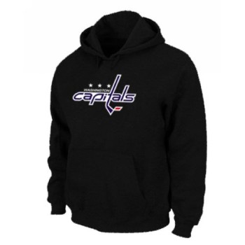 NHL Washington Capitals Big & Tall Logo Pullover Hoodie Black NHL Washington Capitals Big & Tall Logo Pullover Hoodie Black