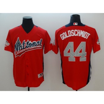 National League #44 Paul Goldschmidt Red 2018 MLB All-Star Game Home Run Derby Jersey