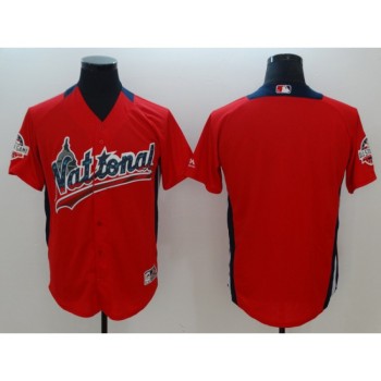 National League Red 2018 MLB All-Star Game Home Run Derby Team Jersey National League Red 2018 MLB All-Star Game Home Run Derby Team Jersey