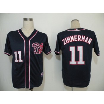 Nationals #11 Ryan Zimmerman Navy Blue Cool Base Stitched MLB Jersey Nationals #11 Ryan Zimmerman Navy Blue Cool Base Stitched MLB Jersey