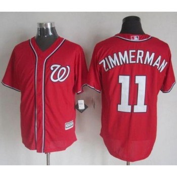 Nationals #11 Ryan Zimmerman Red New Cool Base Stitched MLB Jersey Nationals #11 Ryan Zimmerman Red New Cool Base Stitched MLB Jersey