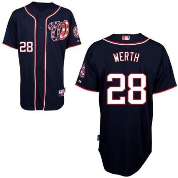 Nationals #28 Jayson Werth Blue Cool Base EStitched Youth MLB Jersey Nationals #28 Jayson Werth Blue Cool Base EStitched Youth MLB Jersey