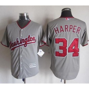 Nationals #31 Max Scherzer Grey New Cool Base Stitched MLB Jersey Nationals #31 Max Scherzer Grey New Cool Base Stitched MLB Jersey