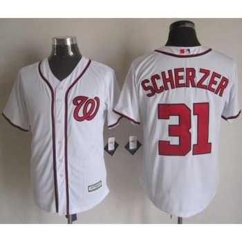 Nationals #34 Bryce Harper White New Cool Base Stitched MLB Jersey Nationals #34 Bryce Harper White New Cool Base Stitched MLB Jersey
