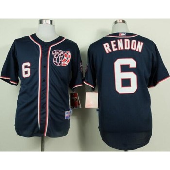 Nationals #6 Anthony Rendon Navy Blue Cool Base Stitched MLB Jersey Nationals #6 Anthony Rendon Navy Blue Cool Base Stitched MLB Jersey