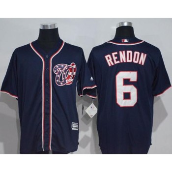 Nationals #6 Anthony Rendon Navy Blue New Cool Base Stitched MLB Jersey Nationals #6 Anthony Rendon Navy Blue New Cool Base Stitched MLB Jersey