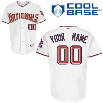 Nationals Authentic White Cool Base MLB Jersey Nationals Authentic White Cool Base MLB Jersey