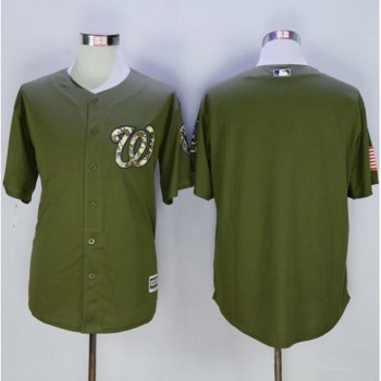 Nationals Blank Green Camo New Cool Base Stitched MLB Jersey Nationals Blank Green Camo New Cool Base Stitched MLB Jersey
