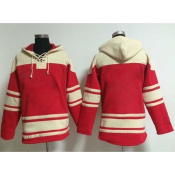 Nationals Blank Red Sawyer Hooded Sweatshirt MLB Hoodie Nationals Blank Red Sawyer Hooded Sweatshirt MLB Hoodie