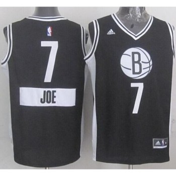Nets #7 Joe Johnson Black 2014-15 Christmas Day Stitched NBA Jersey Nets #7 Joe Johnson Black 2014-15 Christmas Day Stitched NBA Jersey