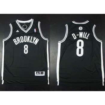 Nets #8 Deron Williams Black D-Will Stitched NBA Jersey Nets #8 Deron Williams Black D-Will Stitched NBA Jersey