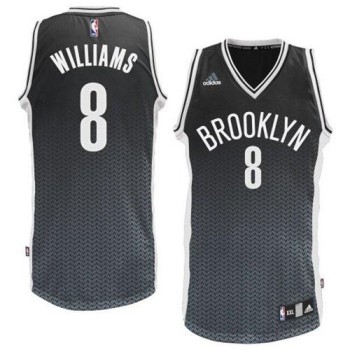 Nets #8 Deron Williams Black Resonate Fashion Swingman Stitched NBA Jersey Nets #8 Deron Williams Black Resonate Fashion Swingman Stitched NBA Jersey