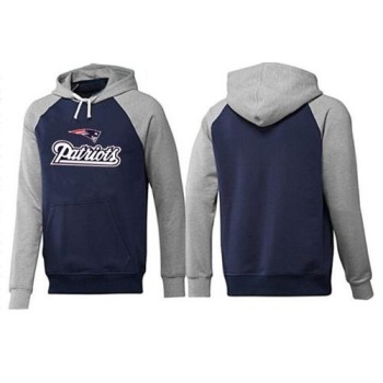 New England Patriots Authentic Logo Pullover Hoodie Dark Blue & Grey New England Patriots Authentic Logo Pullover Hoodie Dark Blue & Grey