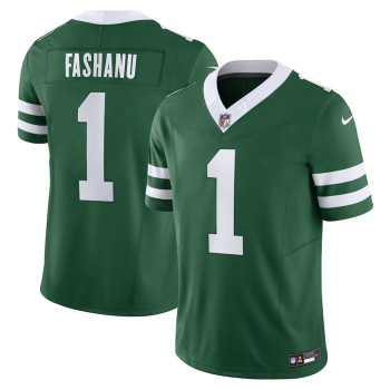 Men's New York Jets Olu Fashanu Gotham Green 2024 NFL Draft First Round Pick Player F.U.S.E. Vapor Untouchable Limited Stitched Football Jersey Men's New York Jets Olu Fashanu Gotham Green 2024 NFL Draft First Round Pick Player F.U.S.E. Vapor Untouchable Limited Stitched Football Jersey