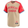 Men's American League #99 Aaron Judge Cream 2024 MLB All-Star Game Limited Player Jersey