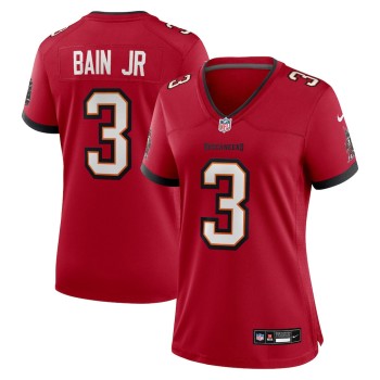 Women's Tampa Bay Buccaneers #3 Rueben Bain Jr. Nike Red 2026 NFL Draft Game Jersey