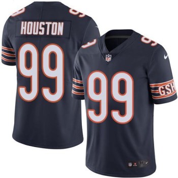 Bears #99 Lamarr Houston Navy Blue Men's Stitched NFL Limited Rush Jersey