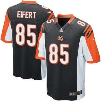 Bengals #85 Tyler Eifert Black Team Color Youth Stitched NFL Elite Jersey