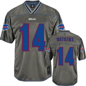 Bills #14 Sammy Watkins Grey Men's Stitched NFL Elite Vapor Jersey Bills #14 Sammy Watkins Grey Men's Stitched NFL Elite Vapor Jersey